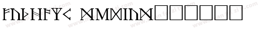 futhark Medium字体转换